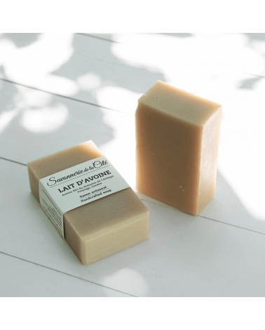 Savon solide au lait d'avoine
